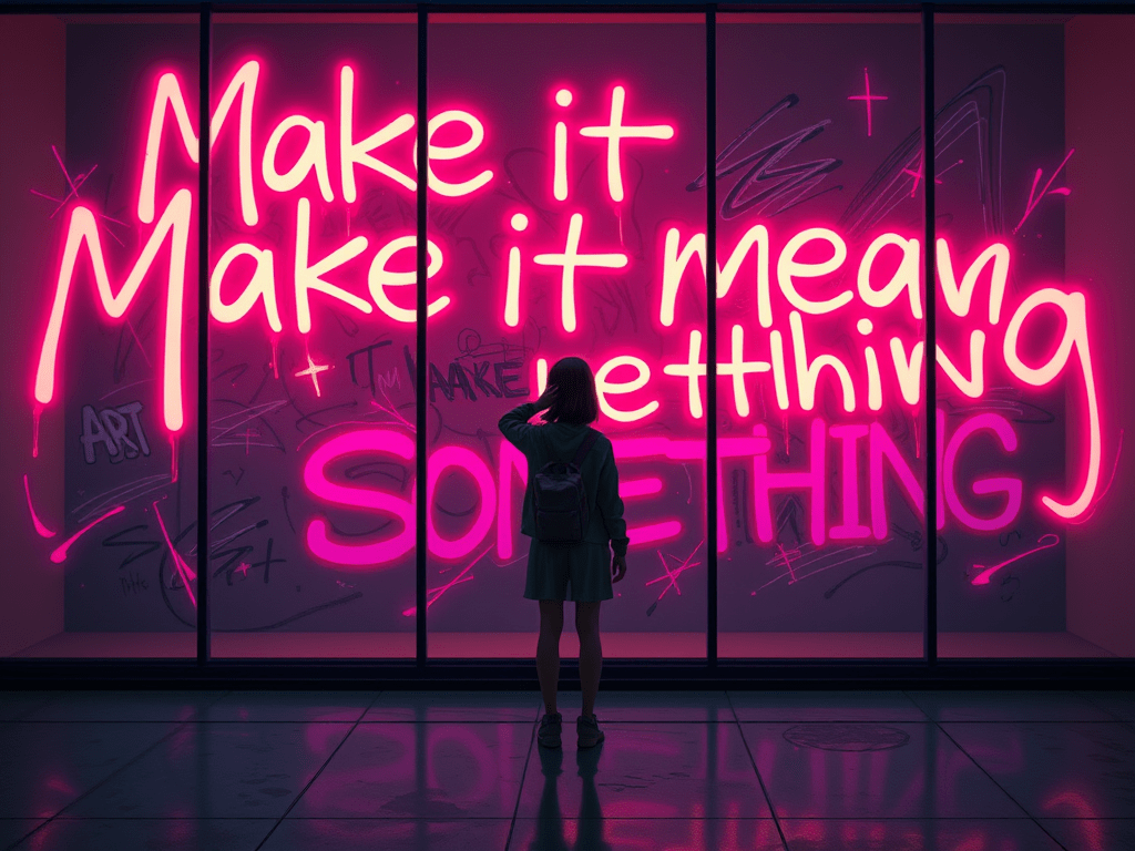 Make It Mean&nbsp;Something